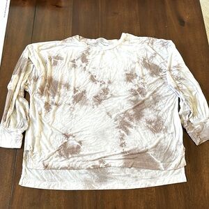 Carly Jean Los Angeles Tie Dye Top